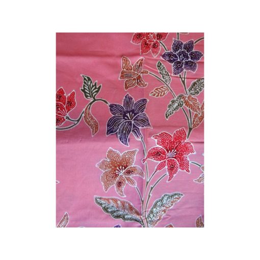 Batik kombinasi style Buketan, rose printanier