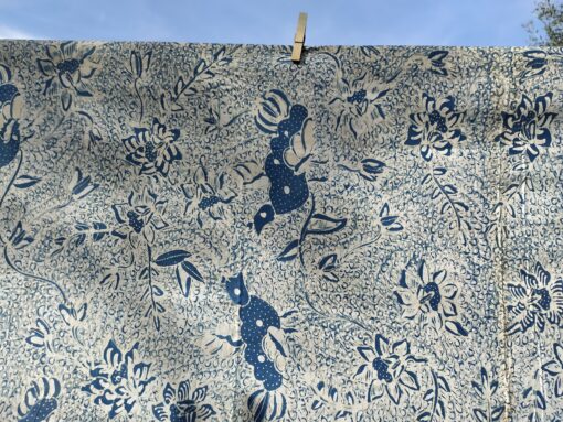 BATIK TULIS - Les oiseaux bleus de Lasem – Image 4