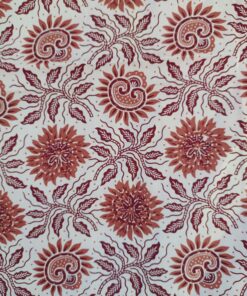 Batik Print - Motif floral régulier
