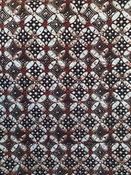Batik Cap - Sogan, motif Kawung – Image 3