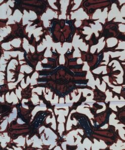 Batik Cap - Sogan motif traditionnel