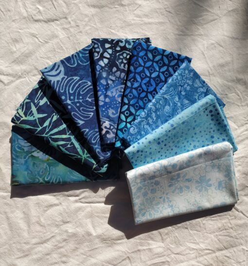Assortiment de 8 coupons bleus, style awan