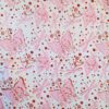 Batik Cap - Libellules et papillons roses