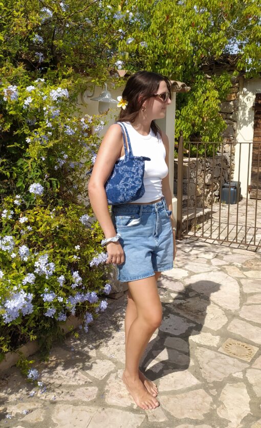 Sac à main en batik javanais, cousu en Provence – Image 5