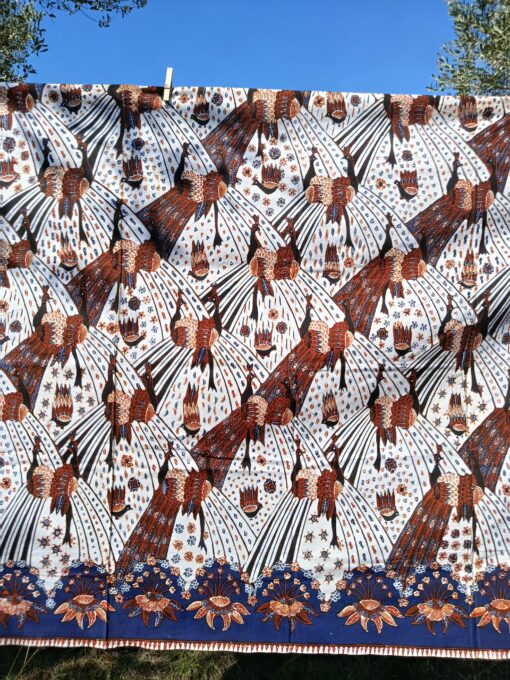 Batik Tulis - Tasikmalaya, motif Merak Ngibing