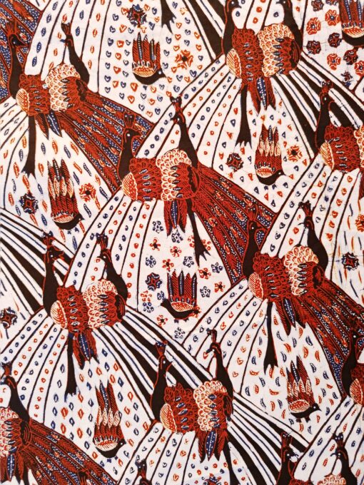 Batik Tulis - Tasikmalaya, motif Merak Ngibing – Image 14