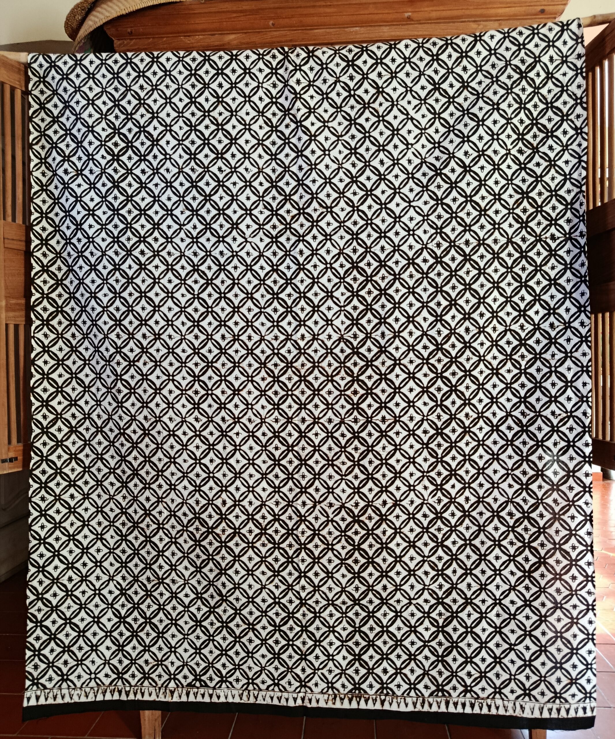 Batik Cap - Motif Kawung Noir-Sogan – Image 3