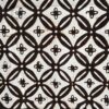 Batik Cap - Motif Kawung Noir-Sogan