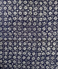 Batik Cap - Motif Truntum Bleu Marine