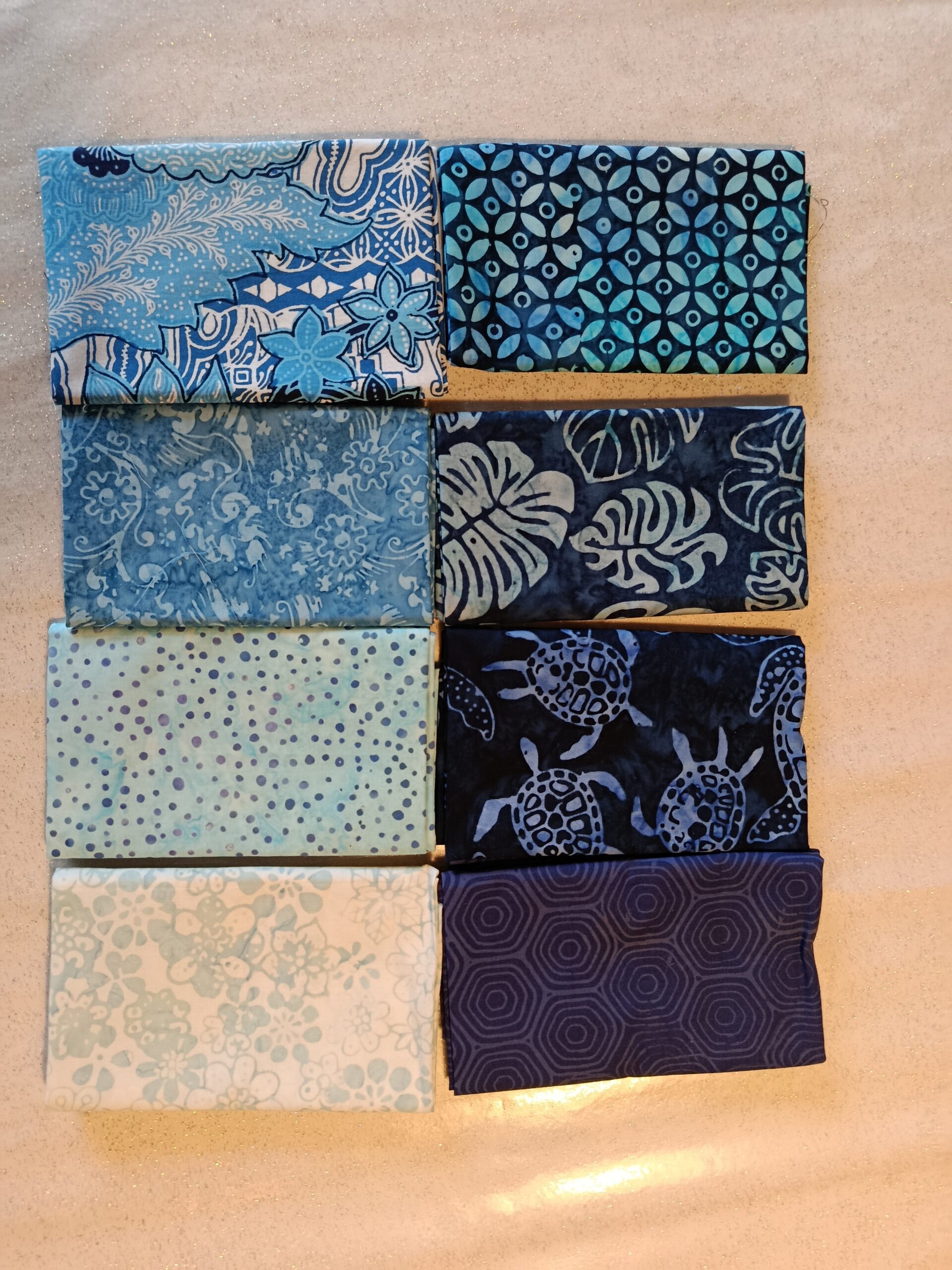 Assortiment de 8 coupons - bleus ciel à marine – Image 3