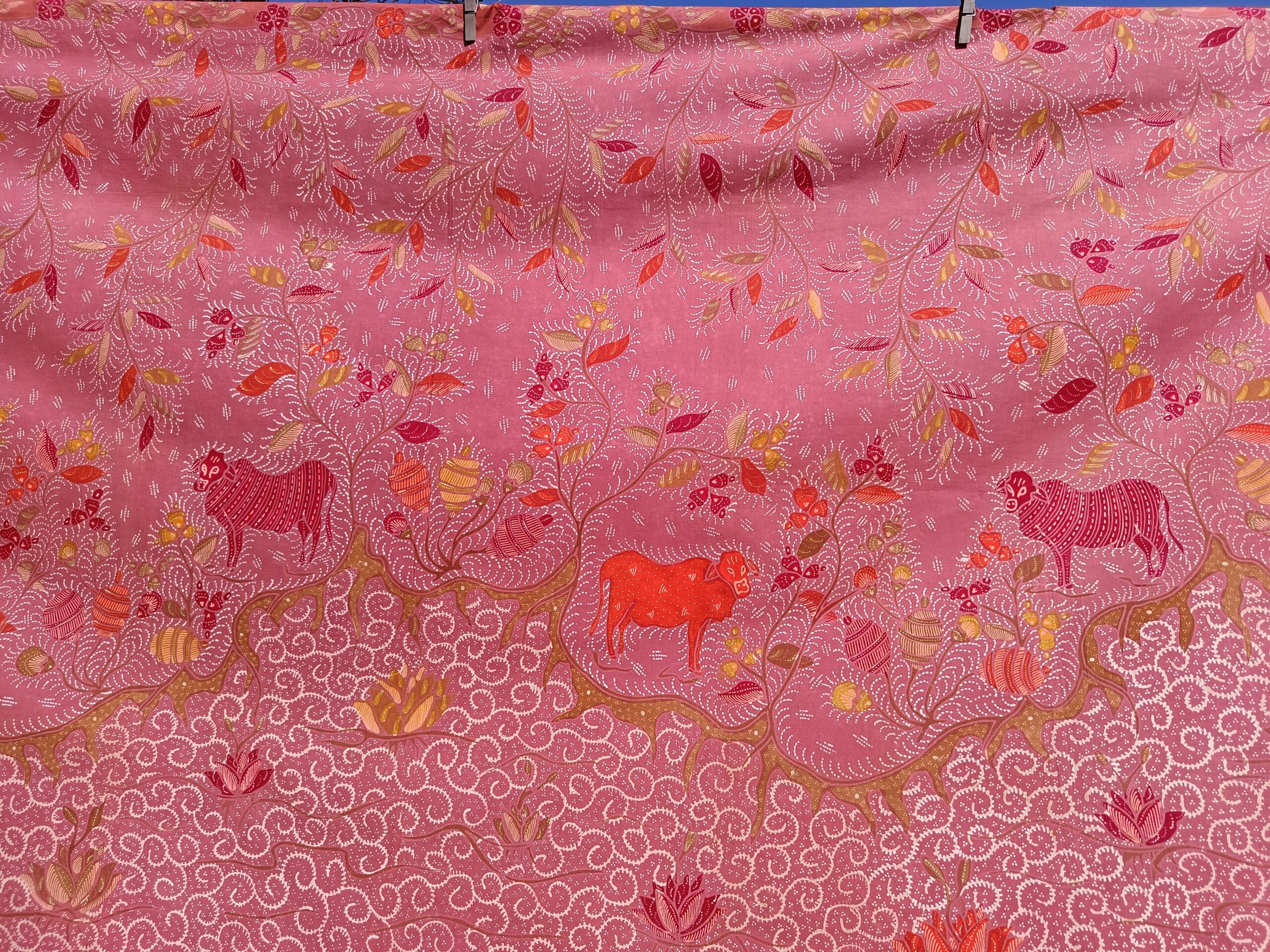 Batik Tulis - Sarung artistique de Pekalongan