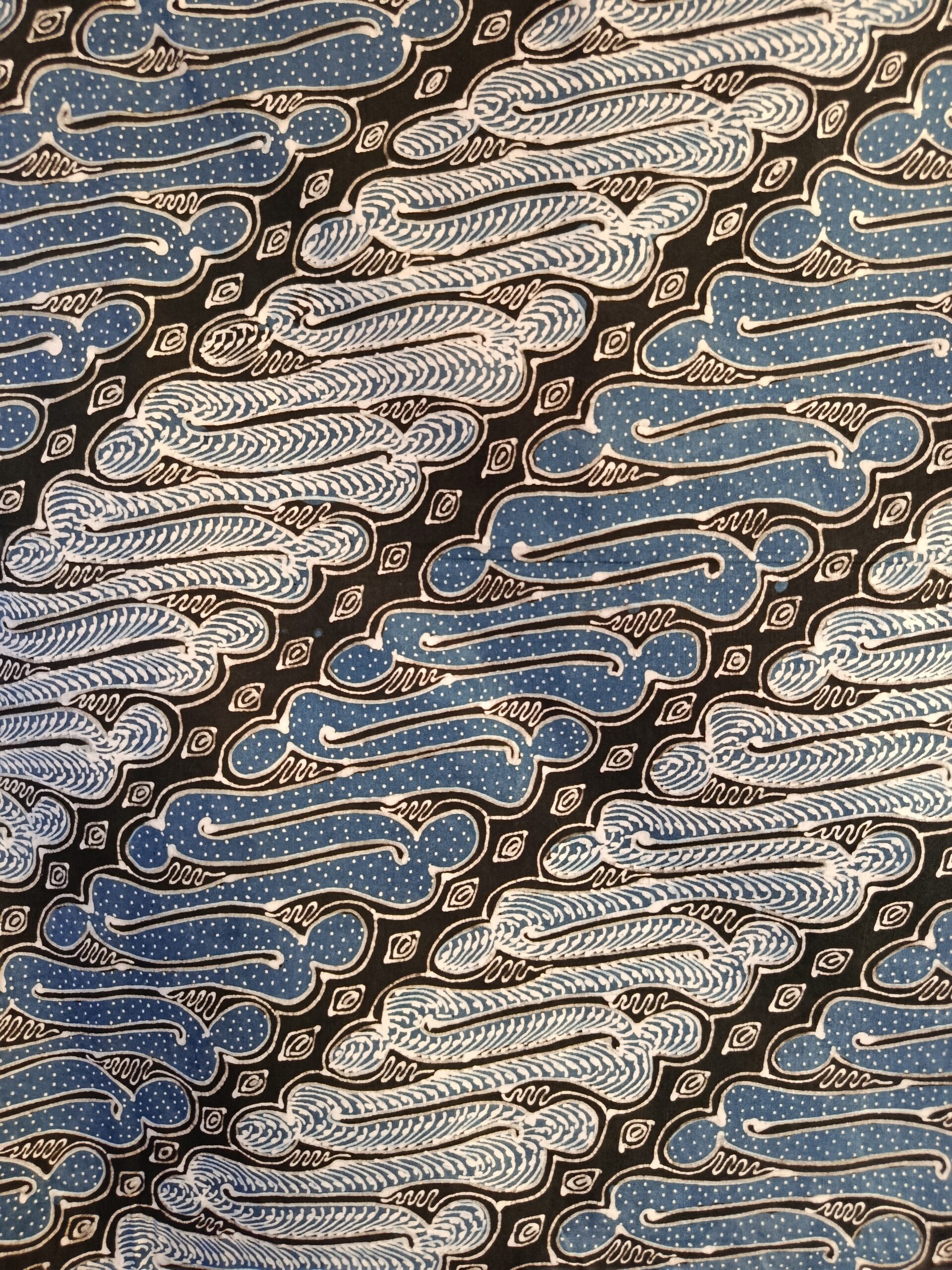 Batik Tulis - Motif Parang, couleurs végétales – Image 4