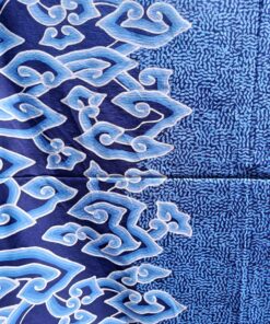 Batik Tulis - Megamendung bleu - nuage et et pluie – Image 8