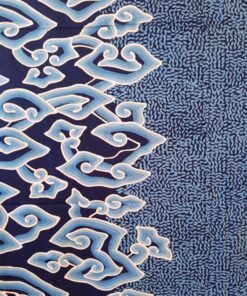 Batik Tulis - Megamendung bleu - nuage et et pluie – Image 2