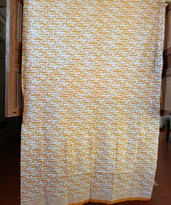Batik Cap - Motif parang jaune soleil – Image 2