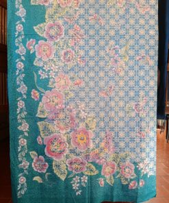 Batik Sablon Lilin - Style Hokokaï bleu – Image 5