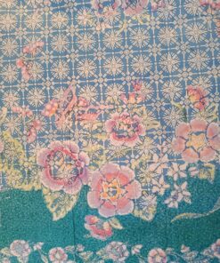 Batik Sablon Lilin - Style Hokokaï bleu – Image 4