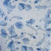 Batik Sablon Lilin - Sarung koï bleu
